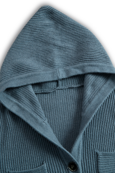 Tracy | Dopasowana Sukienka Maxi z Kapturem