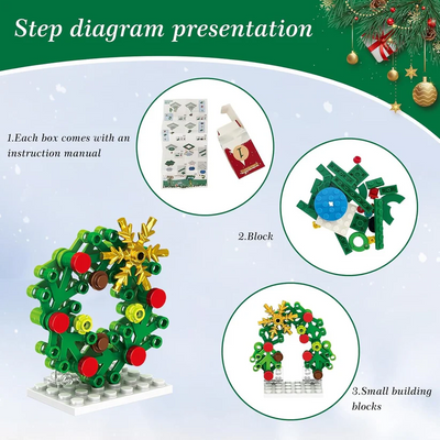 2025 „Świąteczny Kalendarz Adwentowy – Mini Christmas Building Set”