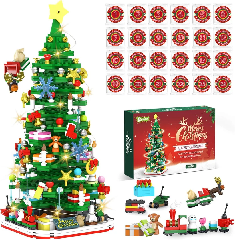 2025 „Świąteczny Kalendarz Adwentowy – Mini Christmas Building Set”