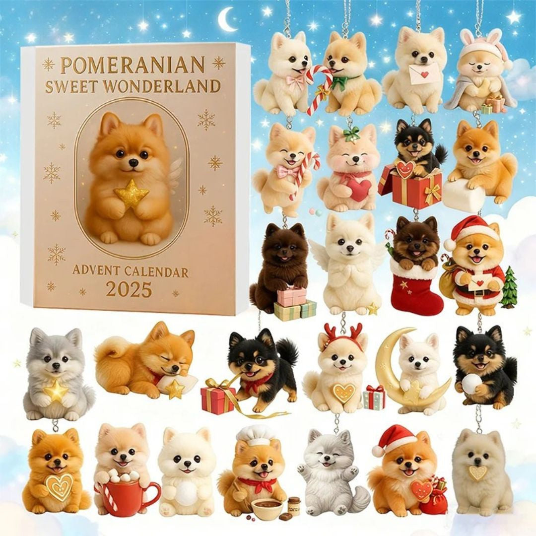 2025 „Świąteczny Kalendarz Adwentowy – Psia Kolekcja Rasy”