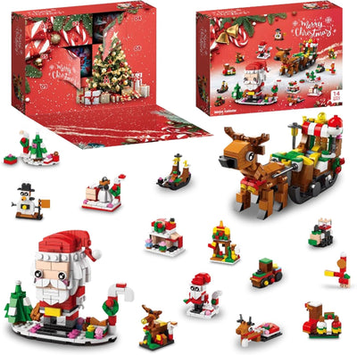 2025 „Świąteczny Kalendarz Adwentowy – Mini Christmas Building Set”