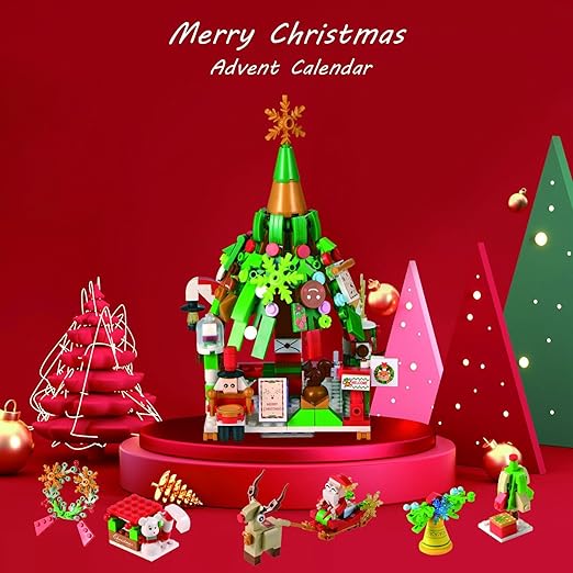 2025 „Świąteczny Kalendarz Adwentowy – Mini Christmas Building Set”