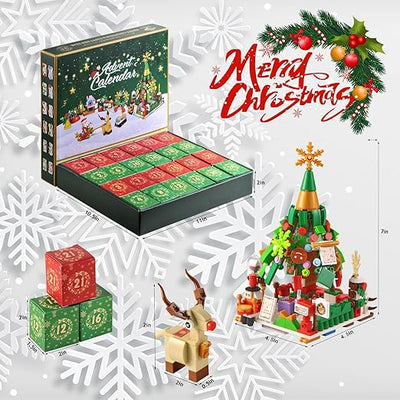 2025 „Świąteczny Kalendarz Adwentowy – Mini Christmas Building Set”