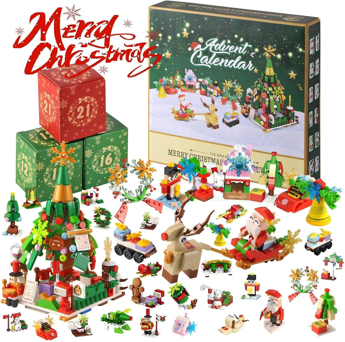 2025 „Świąteczny Kalendarz Adwentowy – Mini Christmas Building Set”