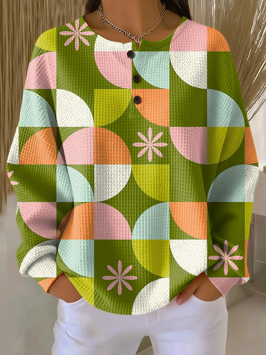 Kinga | Geometryczna Pastelowa Lekkość