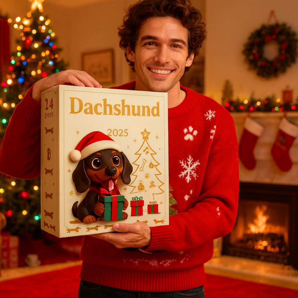 2025 „Świąteczny Kalendarz Adwentowy – Boston Terrier Edition”