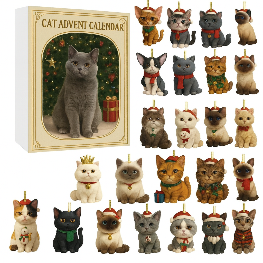 2025 „Świąteczny Kalendarz Adwentowy – White Cat Edition”