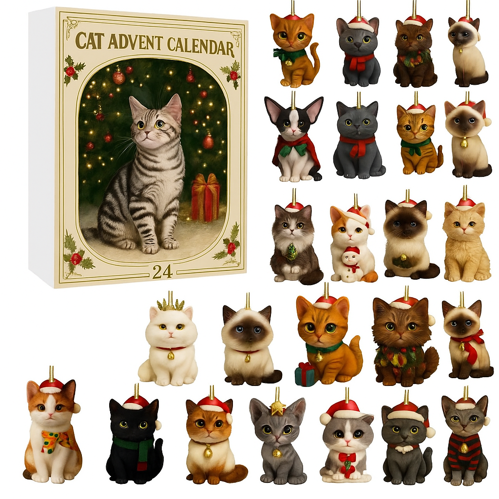 2025 „Świąteczny Kalendarz Adwentowy – Cat Edition”