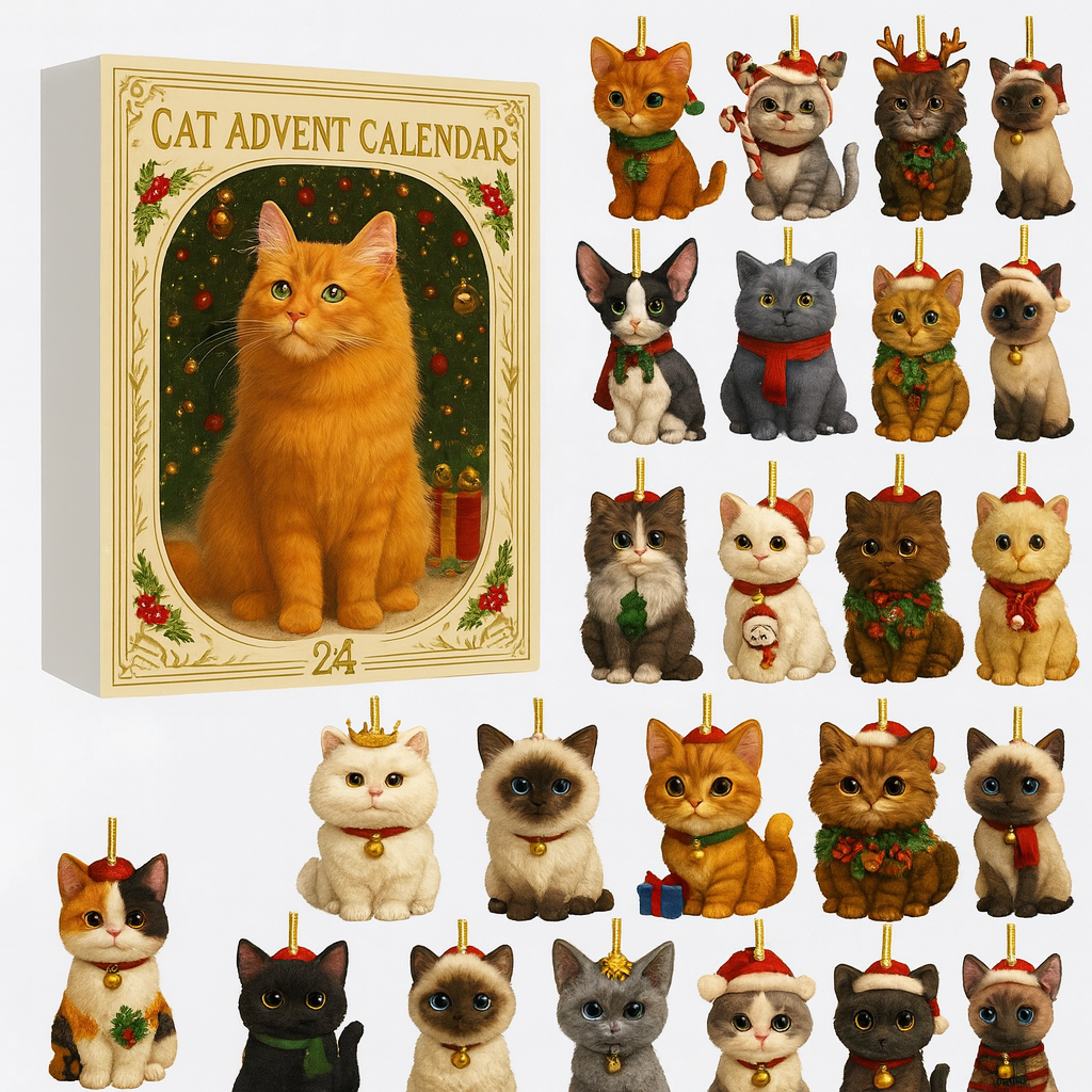 2025 „Świąteczny Kalendarz Adwentowy – White Cat Edition”