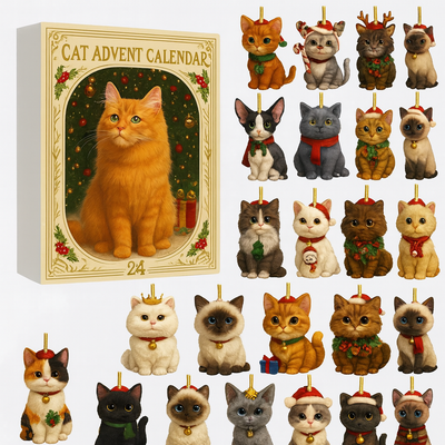 2025 „Świąteczny Kalendarz Adwentowy – White Cat Edition”
