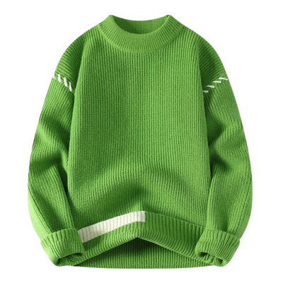 Liam | Sweter z Subtelnymi Akcentami