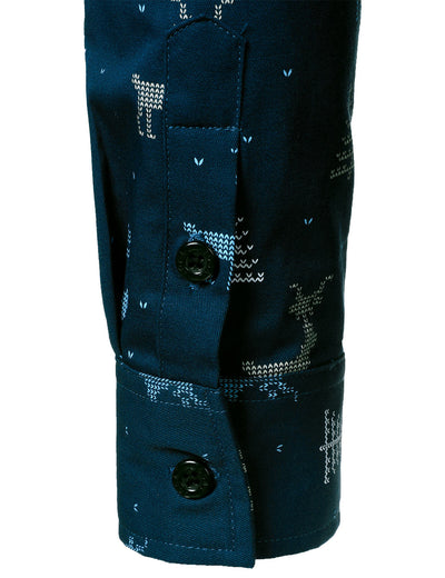 Igor | Granatowy Świąteczny Minimalizm