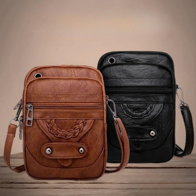 Naomi | Mała Torba Crossbody z Przegródkami