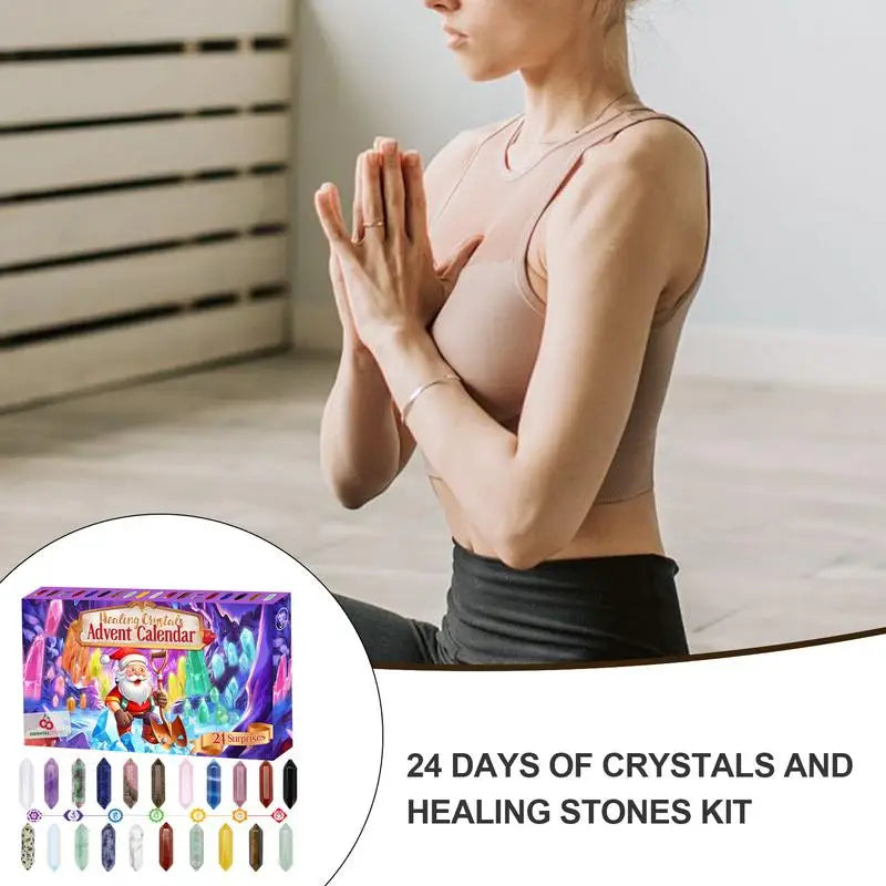 2025 „Świąteczny Kalendarz Adwentowy – Healing Crystals”