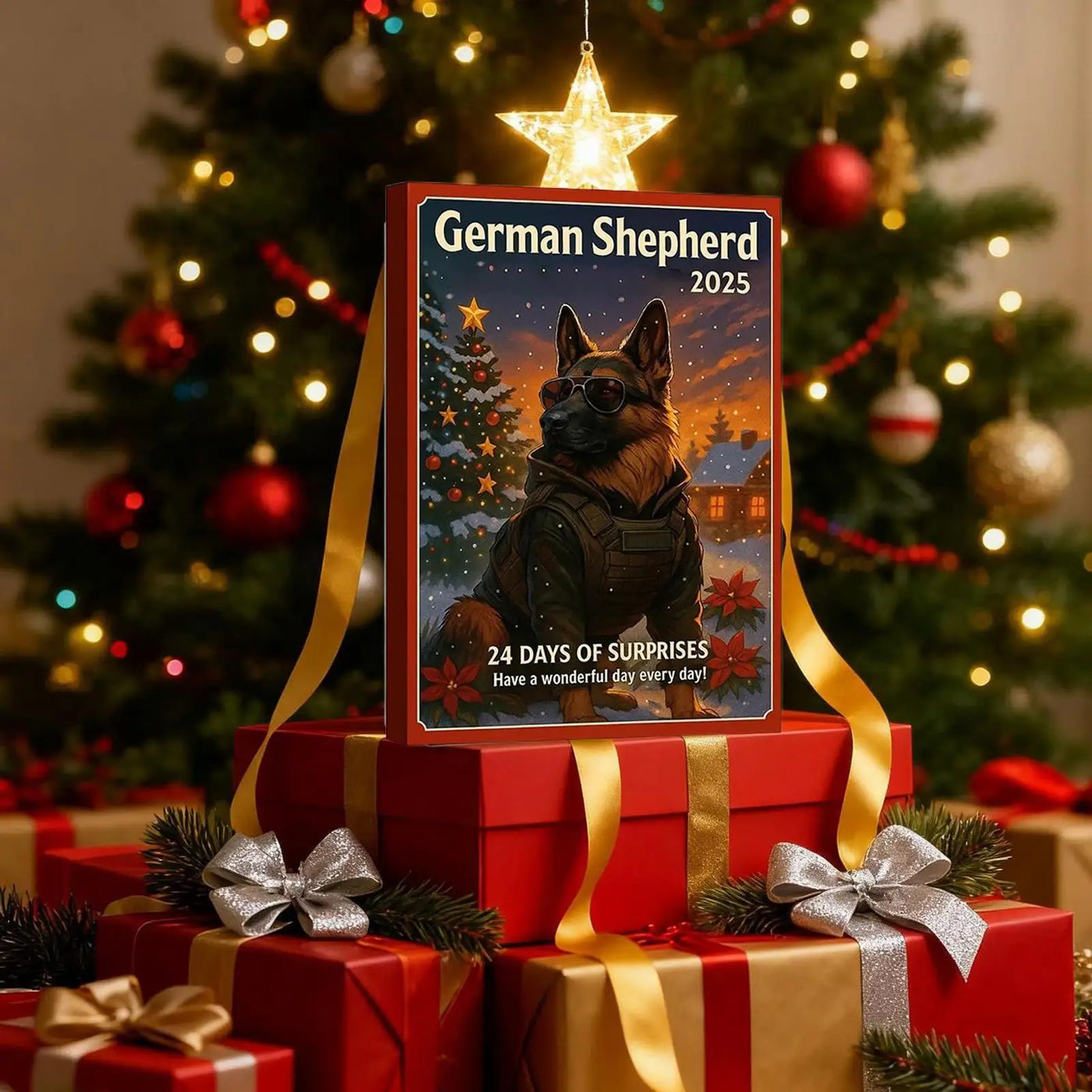 2025 „Świąteczny Kalendarz Adwentowy – Boston Terrier Edition”