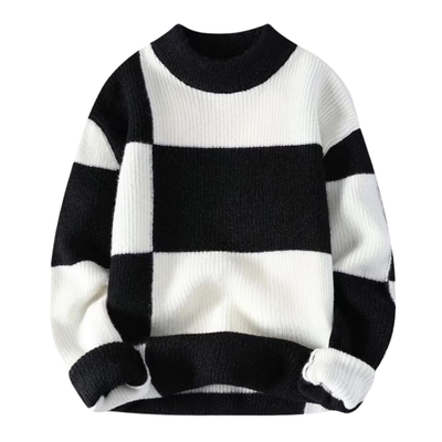 Erik | Sweter w Szerokie Pasy