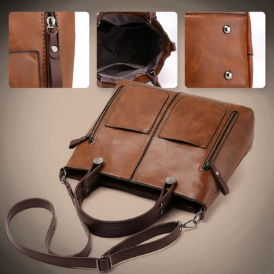 Suki | Elegancka Torba z Kieszeniami