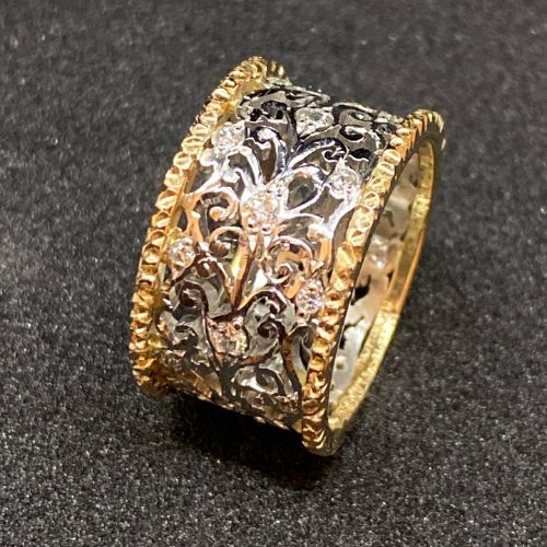 Dahlia | Królewski Vintage Pierścień