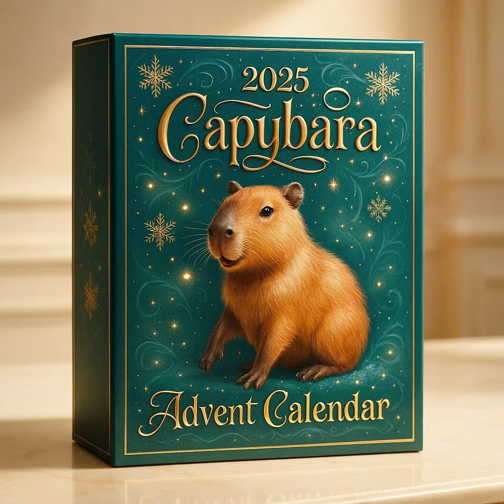 2025 „Świąteczny Kalendarz Adwentowy – Capybara Edition”